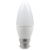 LED Thermal Plastic Candle 5W 6500K Dimmable BC-B22d