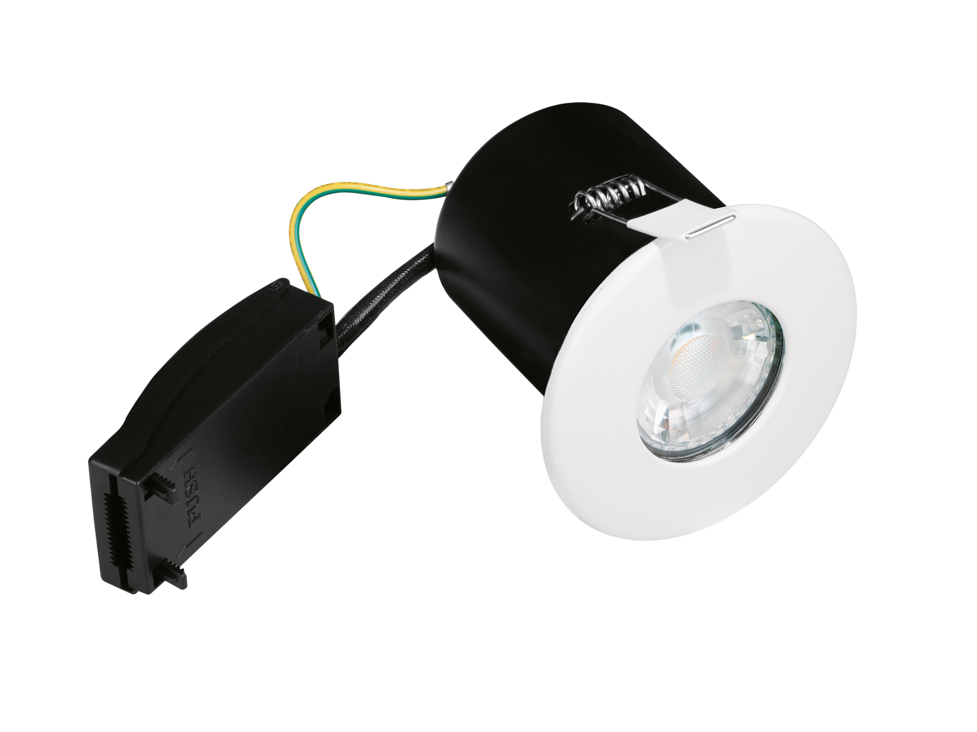 Firesafe IP20 Bezel for Fixed Fire Rated Downlight - White