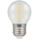 7277 - LED Round Filament Pearl 5W Dimmable 2700K ES-E27