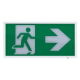 Krios • LED Emergency Wall Box Legend - Arrow Right