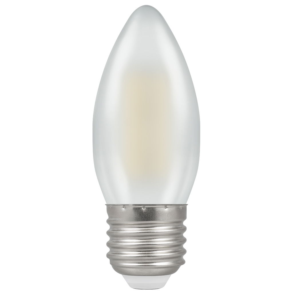 15753 - LED Candle Filament Pearl • 4.2W • 2700K • ES-E27