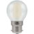 7253 - LED Round Filament Pearl 5W Dimmable 2700K BC-B22d