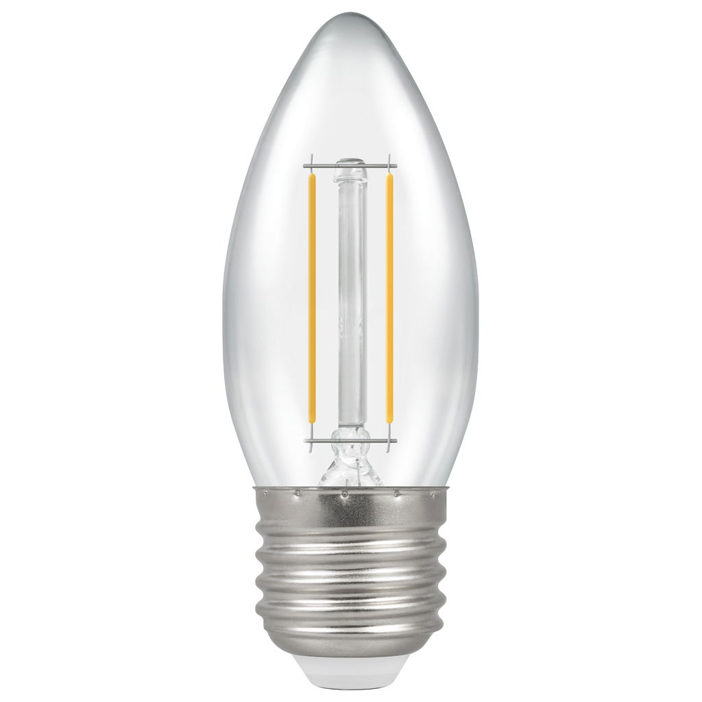 15425 - LED Candle Filament Clear • Dimmable • 2.5W • 4000K • ES-E27