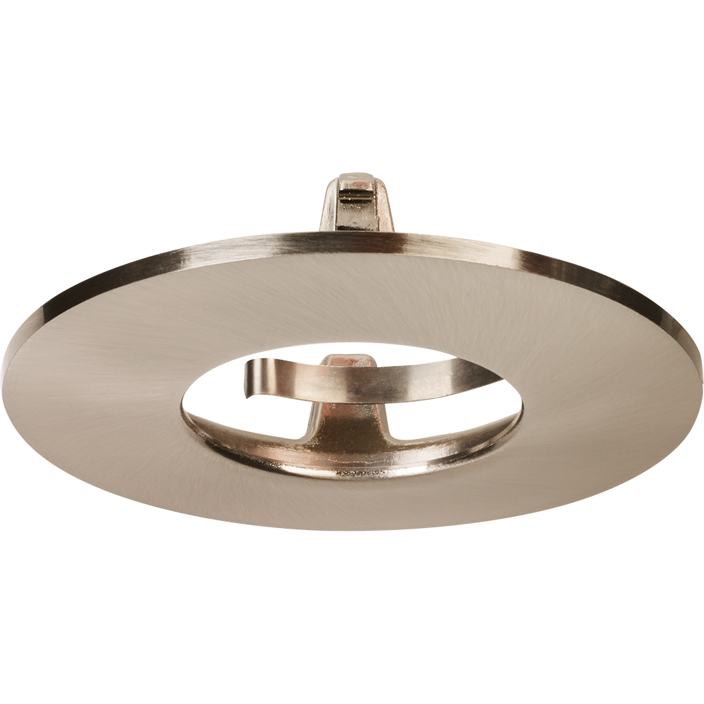 Firesafe IP20 Bezel for Fixed Fire Rated Downlight - Satin Nickel