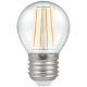 7239 - LED Round Filament Clear 5W Dimmable 2700K ES-E27