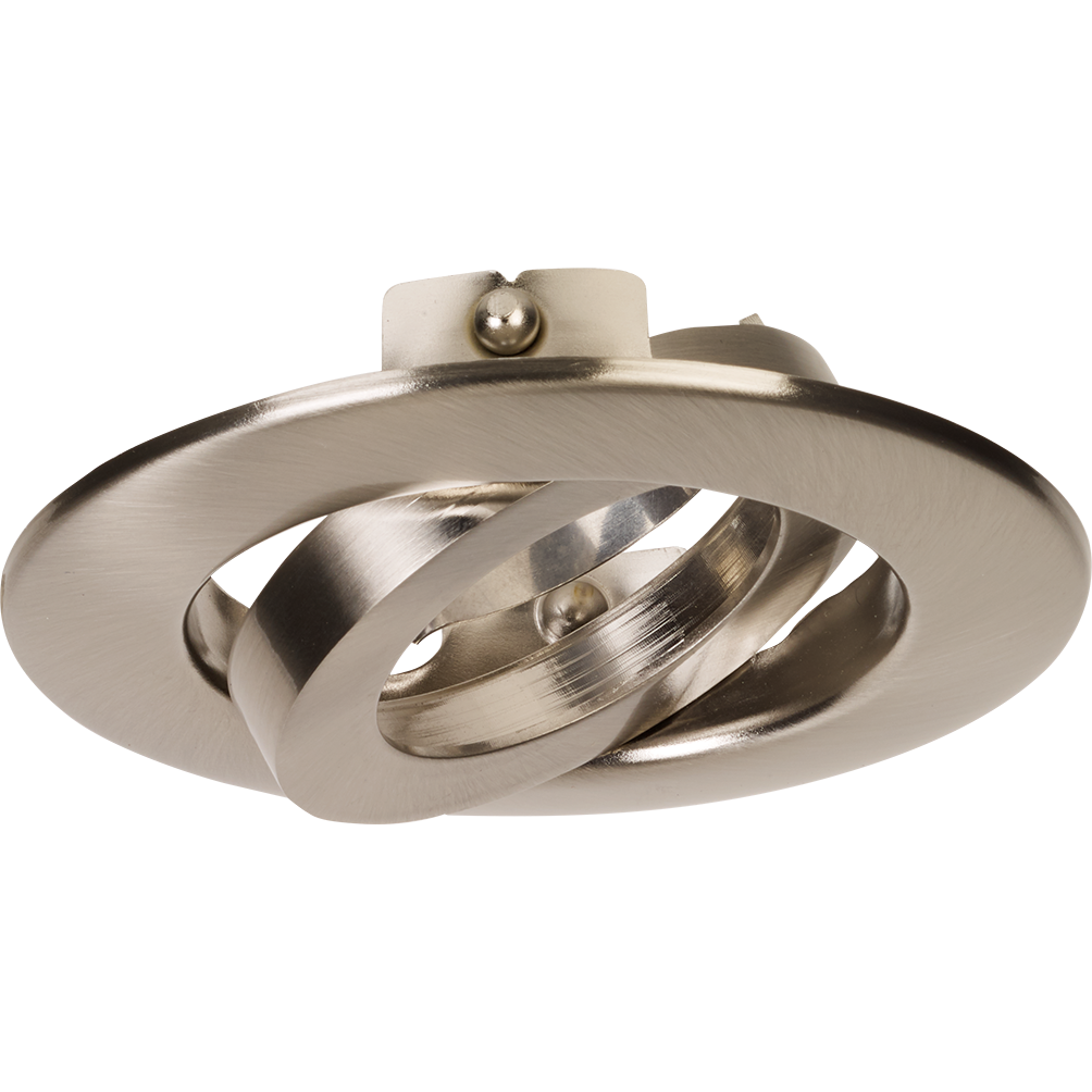 Firesafe IP20 Bezel for Adjustable Fire Rated Downlight - Satin Nickel