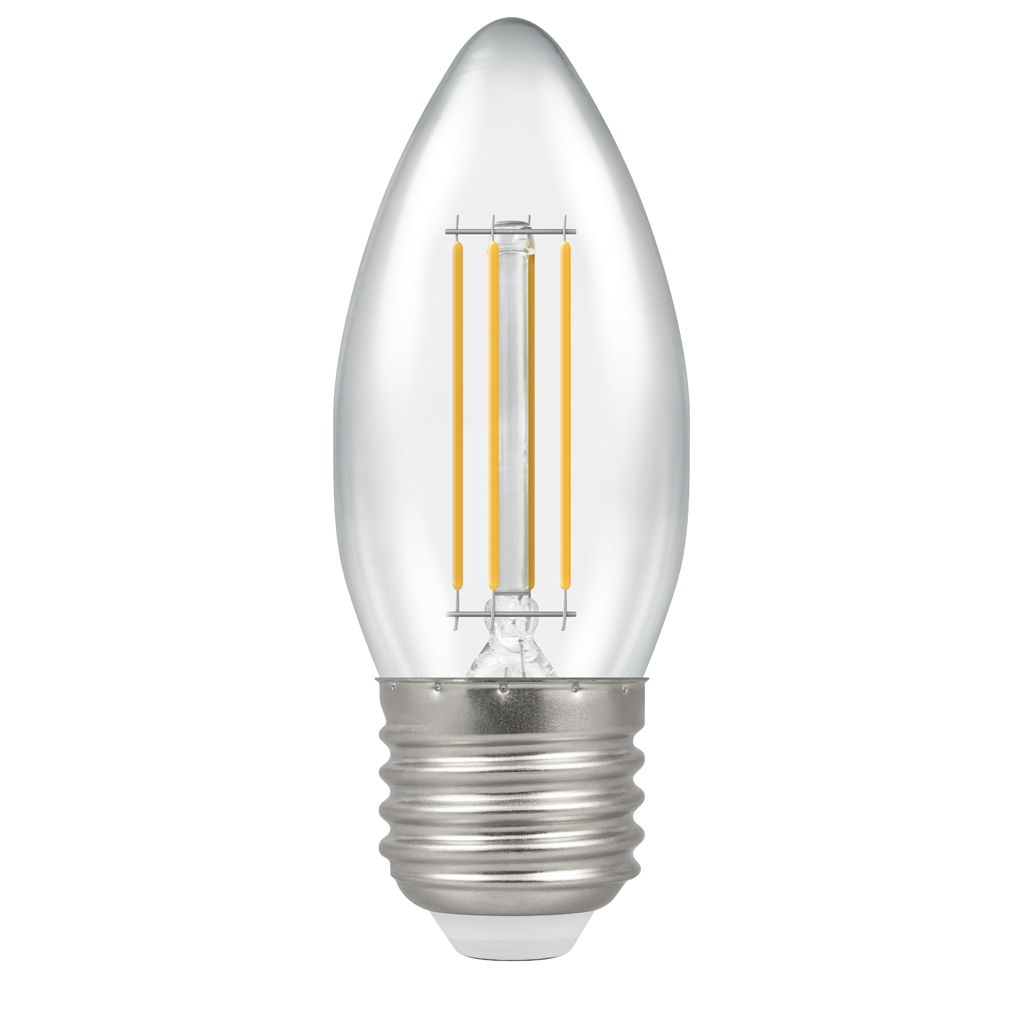 15630 - LED Candle Filament Clear • 4.2W • 2700K • ES-E27