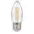 15630 - LED Candle Filament Clear • 4.2W • 2700K • ES-E27