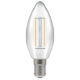 15333 - LED Candle Filament Clear • Dimmable • 2.5W • 2700K • SBC-B15d