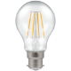 4184 - LED GLS Filament Clear 5W Dimmable 2700K BC-B22d