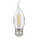 12158 - LED Bent Tip Candle Filament Clear 5W 2700K ES-E27