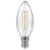 15647 - LED Candle Filament Clear • 2.2W • 2700K • SBC-B15d