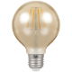 4276 - LED Globe G80 Filament Antique 5W Dimmable 2200K ES-E27