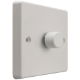 JQP401W - Varilight 1-Gang 2-Way Push on/off LED Dimmer