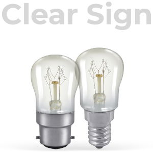 Traditional Clear Sign Thumbnail