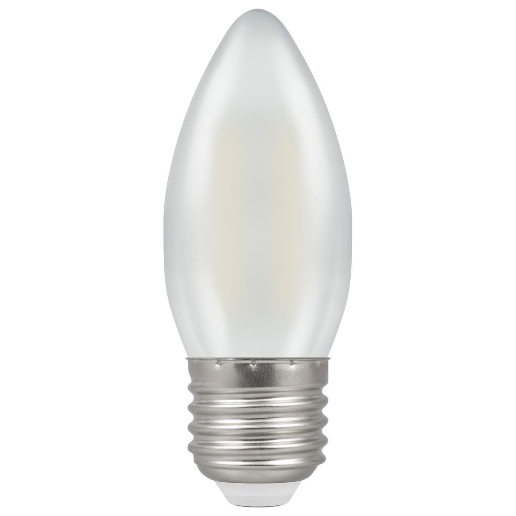 15463 - LED Candle Filament Pearl • Dimmable • 2.5W • 4000K • ES-E27