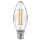 LED Filament Candle Clear Dimmable 6.5W 2700K SES-E14