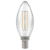 15401 - LED Candle Filament Clear • Dimmable • 2.5W • 4000K • SES-E14