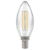 15555 - LED Candle Filament Clear • Dimmable • 5W • 4000K • BC-B22d