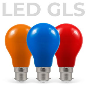 LED Coloured GLS