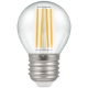 12806 - LED Round Filament Clear 6.5W 2700K ES-E27