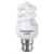 CFL T2 Ultra Mini Spiral 11W 2700K BC-B22d-BPCFT211WWBC-1BL