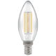 4443 - LED Candle Filament Clear 4W 2700K SES-E14