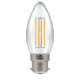 LED Filament Candle Clear Dimmable 6.5W 4000K BC-B22