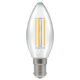 LED Filament Candle Clear Non-Dim 4.2W 4000K SBC-B15