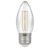 15623 - LED Candle Filament Clear • 2.2W • 2700K • ES-E27