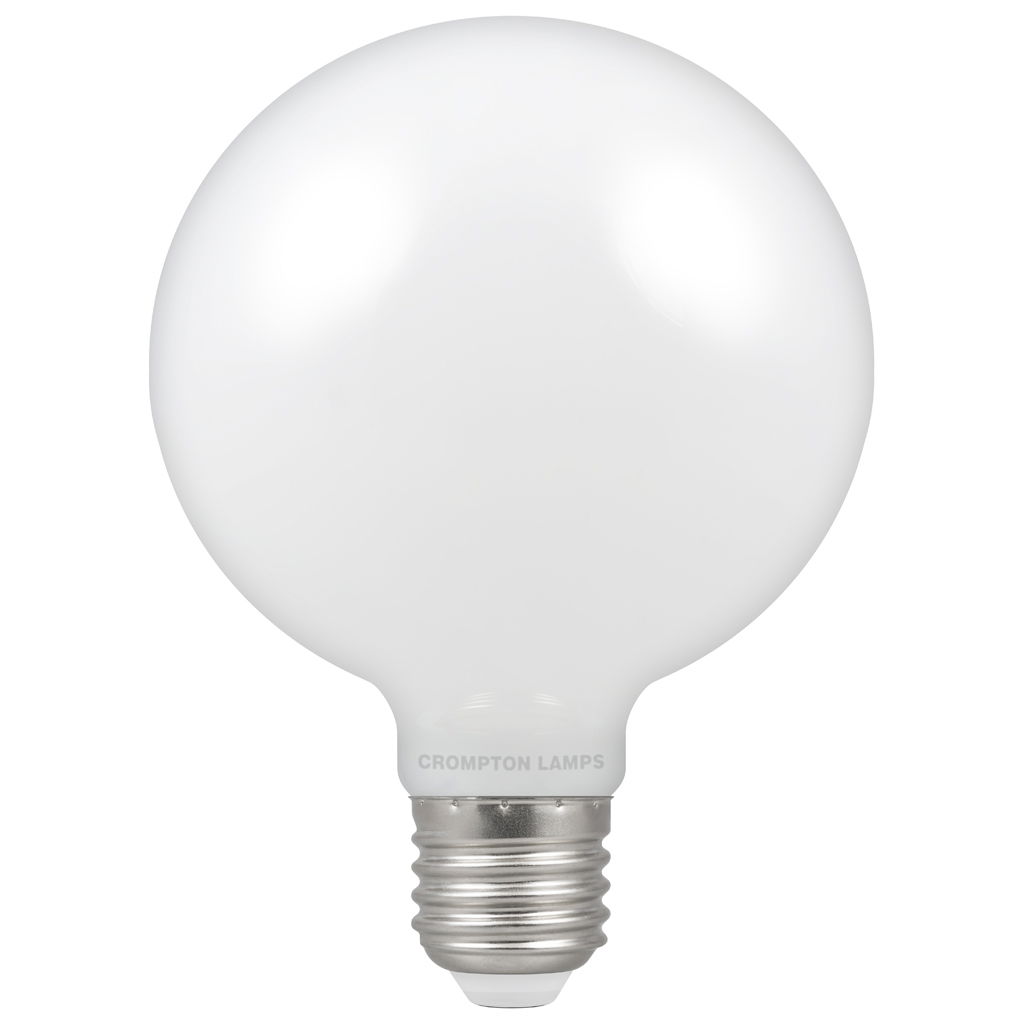 LED Globe G95 Opal Globe • Dimmable • 7W • 2700K • ES-E27-12667