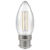 15661 - LED Candle Filament Clear • 2.2W • 2700K • BC-B22d