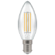 LED Filament Candle Clear Non-Dim 6.5W 2700K SBC-B15