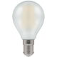 7260 - LED Round Filament Pearl 5W Dimmable 2700K SBC-B15d