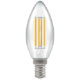 12783 - LED Candle Filament Clear 6.5W 2700K SES-E14